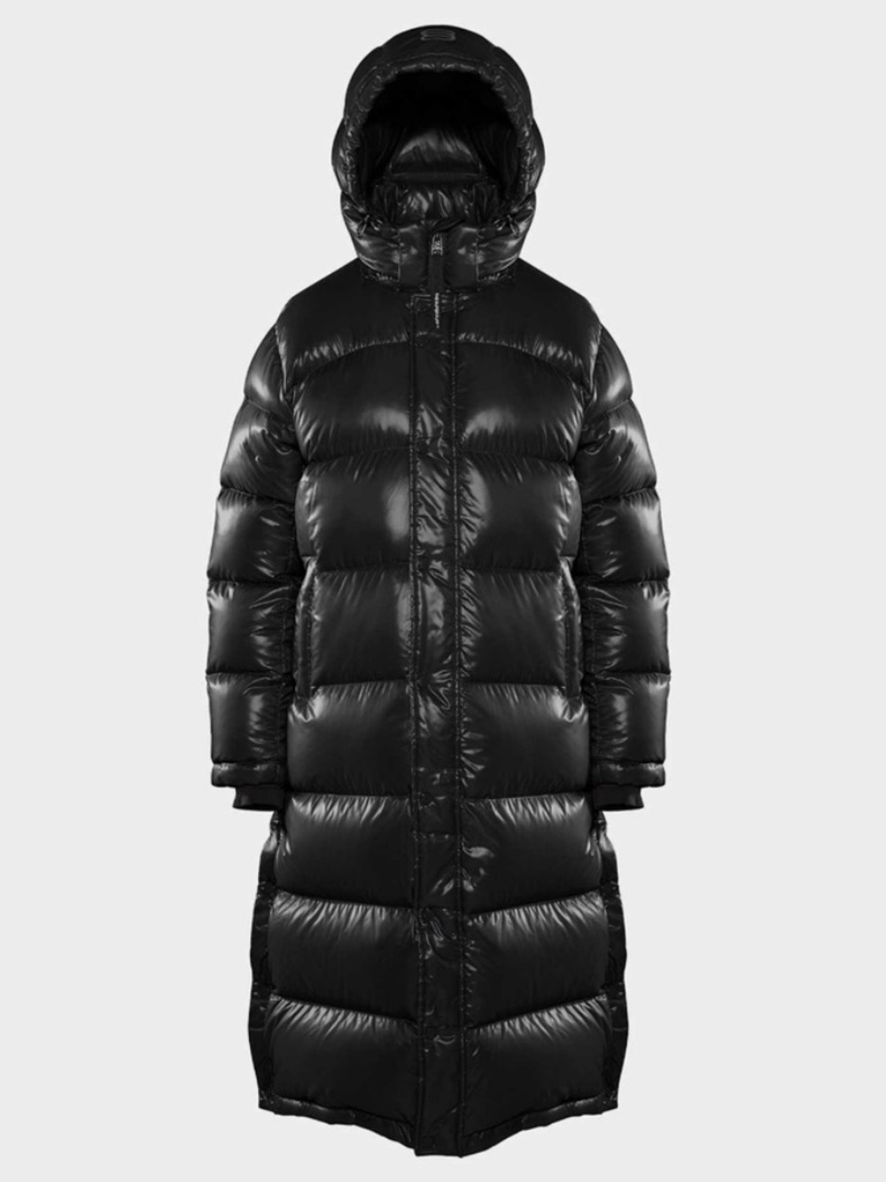 FOR TRADE! 🖤 Aritzia TNA Long Super Puff Black Gloss Size Medium